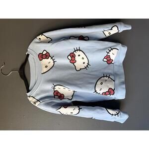 Hello Kitty Girls' Sweatshirt Size 4T Light Blue